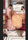 John William Godward Waiting for an Answer painting
